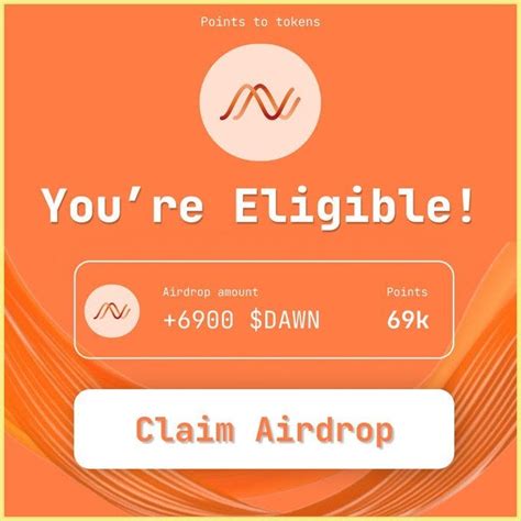 Dawn Airdrop: A Transformative Opportunity