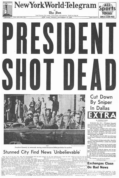 Day President Was Shot Assassination Reader