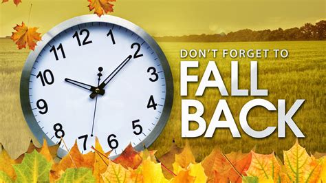 Daylight Saving Time: Fall Back into Standard Time