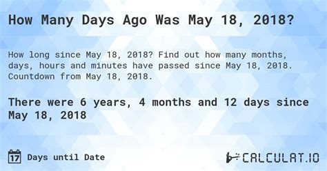 Days Til May 3: Your Comprehensive Countdown to a Month of Excitement