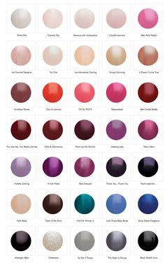 Dazzle Dry Color Chart