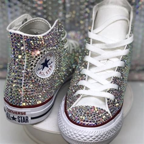 Dazzle in Shimmering Style: A Comprehensive Guide to Sparkly Converse