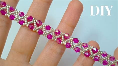 Dazzling Expressions: 10 Exemplary Designs for Crystal Beaded Bracelets