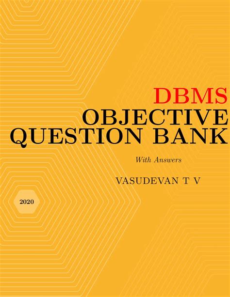 Dbms Objective Questions And Answers For Bank Exams PDF