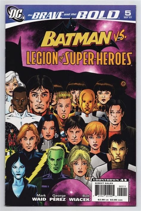 Dc Comics the Brave and the Bold Batman Vs Legion of Super-heroes No 5 September 2007 Epub