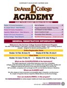 De Anza Course Catalog Summer 2019