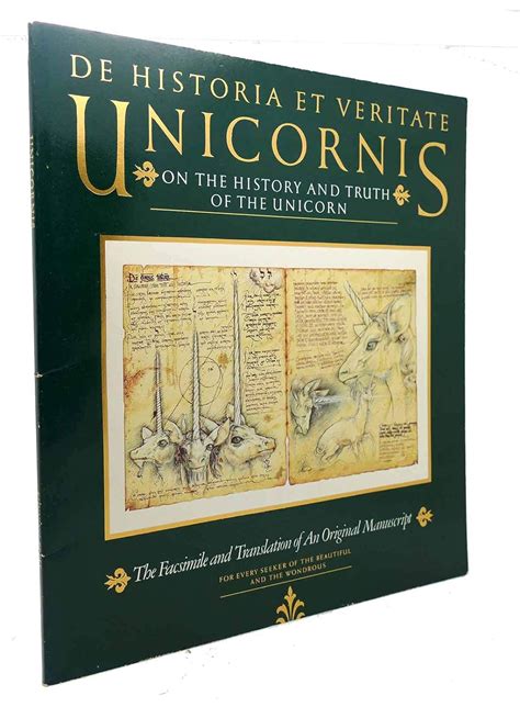 De Historia Et Veritate Unicornis on the History and Truth of the Unicorn English and Latin Edition Epub