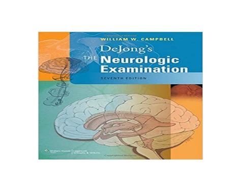 DeJongs The Neurologic Examination Ebook Kindle Editon