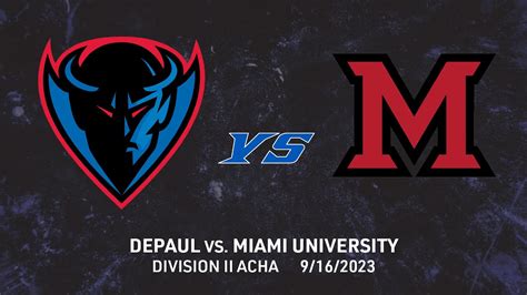 DePaul vs. Miami FL: A Rivalry with a Rich History