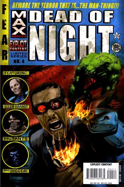 Dead of Night Featuring Man-Thing 4 of 4 Epub