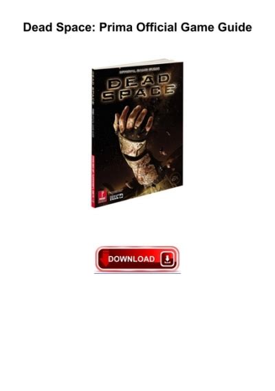 Dead.Space.3.Prima.Official.Game.Guide Ebook Reader