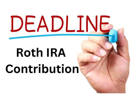 Deadline to Contribute to Roth IRA: Don't Miss Out!