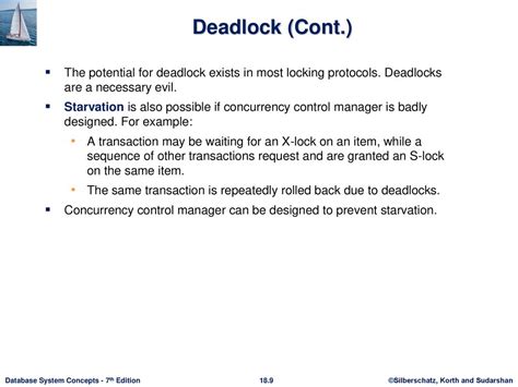 Deadlock: A Necessary Evil