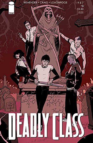 Deadly Class 3 Image Comics Wesley Craig Variant Cover Doc