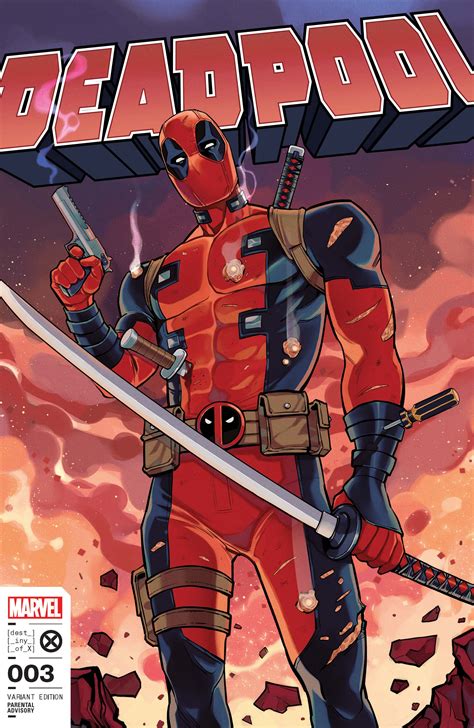 Deadpool Issue 3 -Second Print Variant Reader