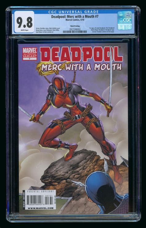 Deadpool Merc With a Mouth 3rd Ptrinting Variant Edition Kindle Editon