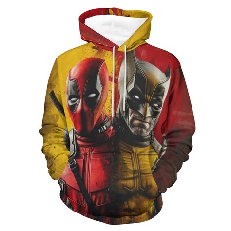 Deadpool Wolverine Hoodie: The Ultimate Combo of Antihero Awesomeness