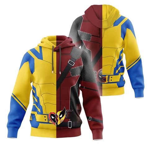 Deadpool Wolverine hoodie