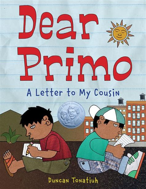 Dear Primo: A Letter to My Cousin Reader