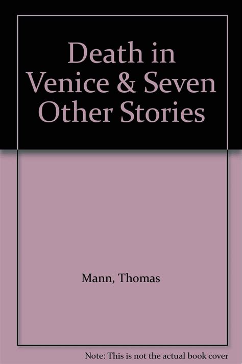 Death in Venice And Seven Other Stories Epub