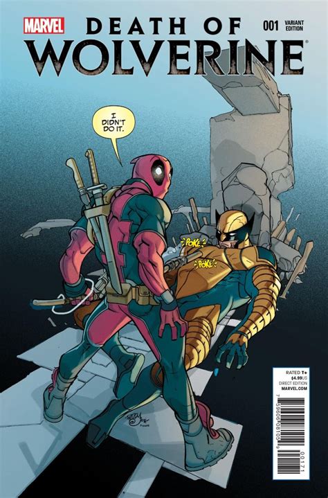 Death of Wolverine 1 Deadpool Party Variant PDF