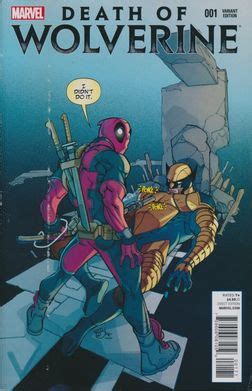 Death of Wolverine 1 Deadpool Party Variant PDF