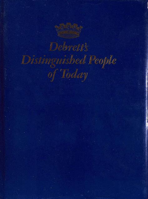 Debrett's People of Today Doc