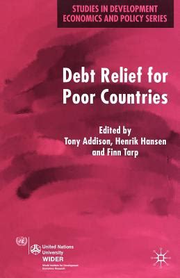 Debt Relief for Poor Countries Kindle Editon