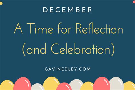 December: A Time for Reflection and Renewal