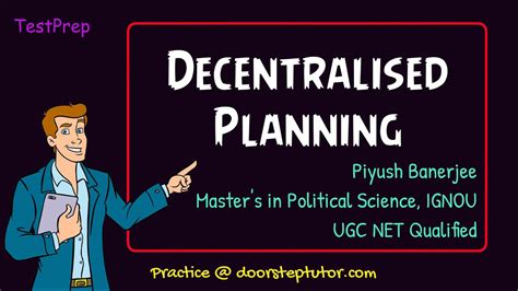 Decentralised Planning Reader