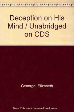 Deception On His Mind by Elizabeth George Unabridged CD Audiobook Detective Inspector Series Reader