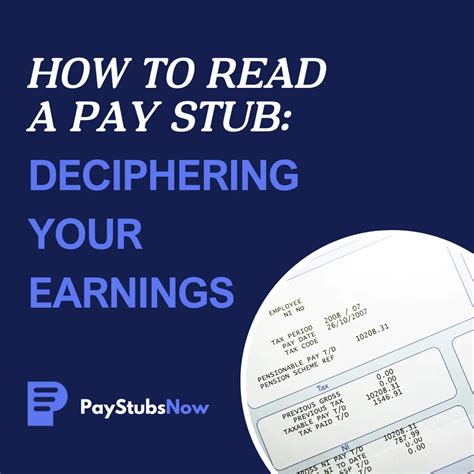 Deciphering Your Pay Stub