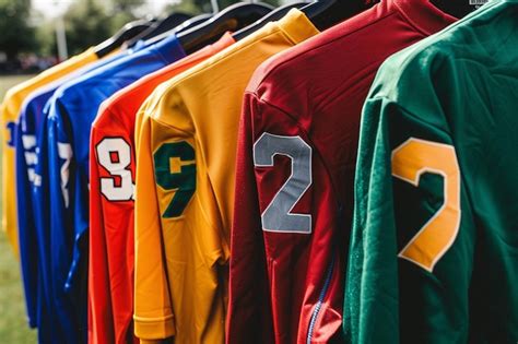 Deciphering the Distinctive Lineup of Jerseys