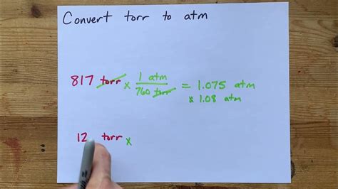 Deciphering the Essence of Torr and Atm