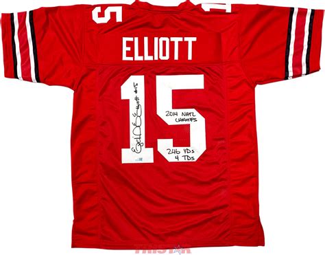 Deciphering the Stats Behind Elliott's Jersey