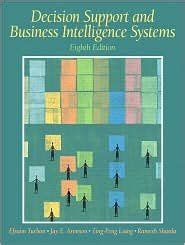 Decision Support and Business Intelligence Systems 8th Edition Epub