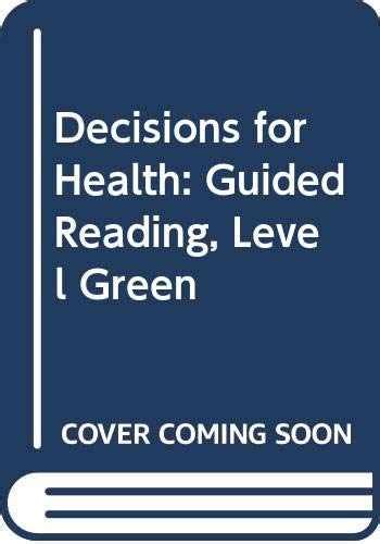 Decisions for Health Guided Reading Audio Program CD Level Blue PDF