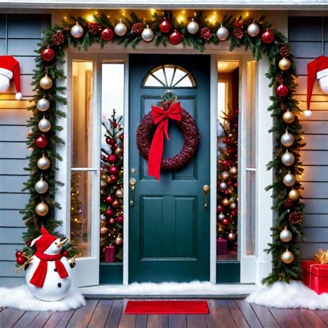 Deck the Halls with Cheer: A Comprehensive Guide to Festive Christmas Front Door Decor