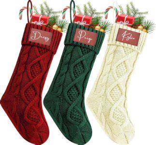 Deck the Halls with Personalized Stockings: 25+ Festive Designs for Christmas Cheer