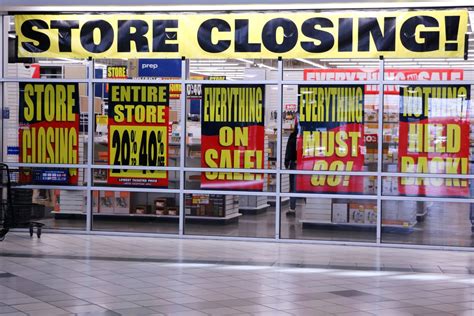 Declining Sales and Store Closures: