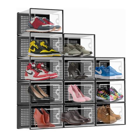 Declutter Your Closet: Discover the Ultimate Solution with Stackable Shoe Boxes