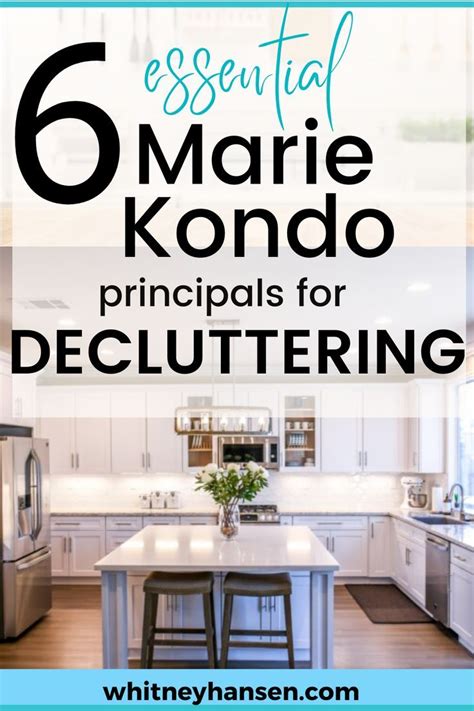 Decluttering Principles: