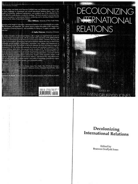 Decolonizing International Relations Doc