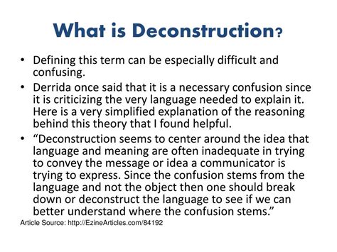 Deconstruction Theory Epub