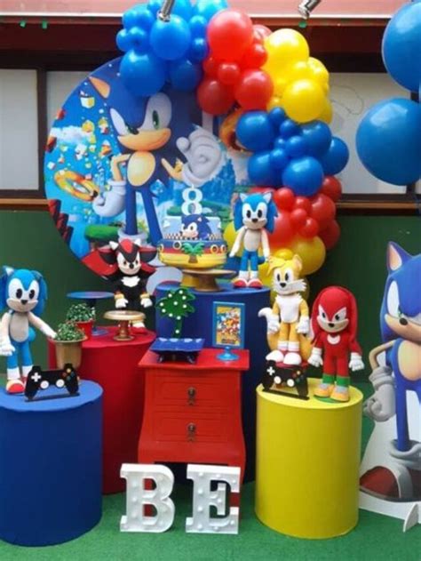 Decoração Simples do Sonic: Transforme Sua Casa em um Mundo BlueBlur