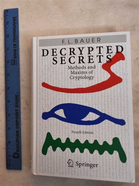 Decrypted Secrets Methods and Maxims of Cryptology Epub