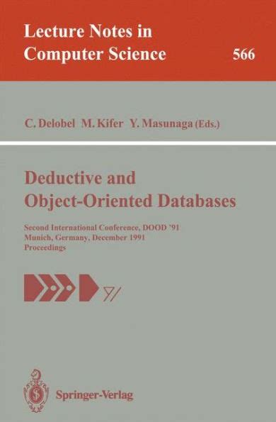 Deductive and Object-Oriented Databases Second International Conference, DOOD91, Munich, Germany, D Epub