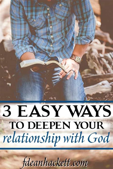 Deepens Your Relationship with God: