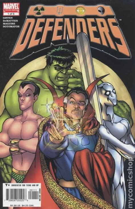 Defenders 1 Comic by Marvel 3rd Series 2005 Reader