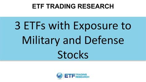 Defense Stocks: ETF Primer